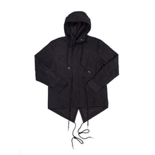 Load image into Gallery viewer, Fishtail Parka Black