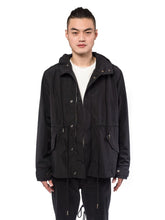 Load image into Gallery viewer, Fishtail Parka Black