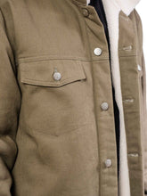 Load image into Gallery viewer, Wester Coat Olive Twill